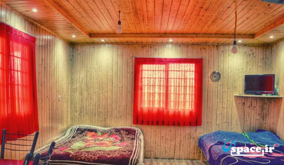 سوئیت شماره 2 اقامتگاه کلبه چوبی باغ ملک - سوادکوه